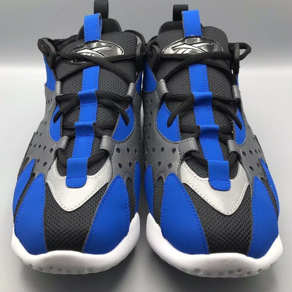 Reebok 3D Op 98 Mens Athletic Shoes Blue Black Dv4 - Picture 4 of 9